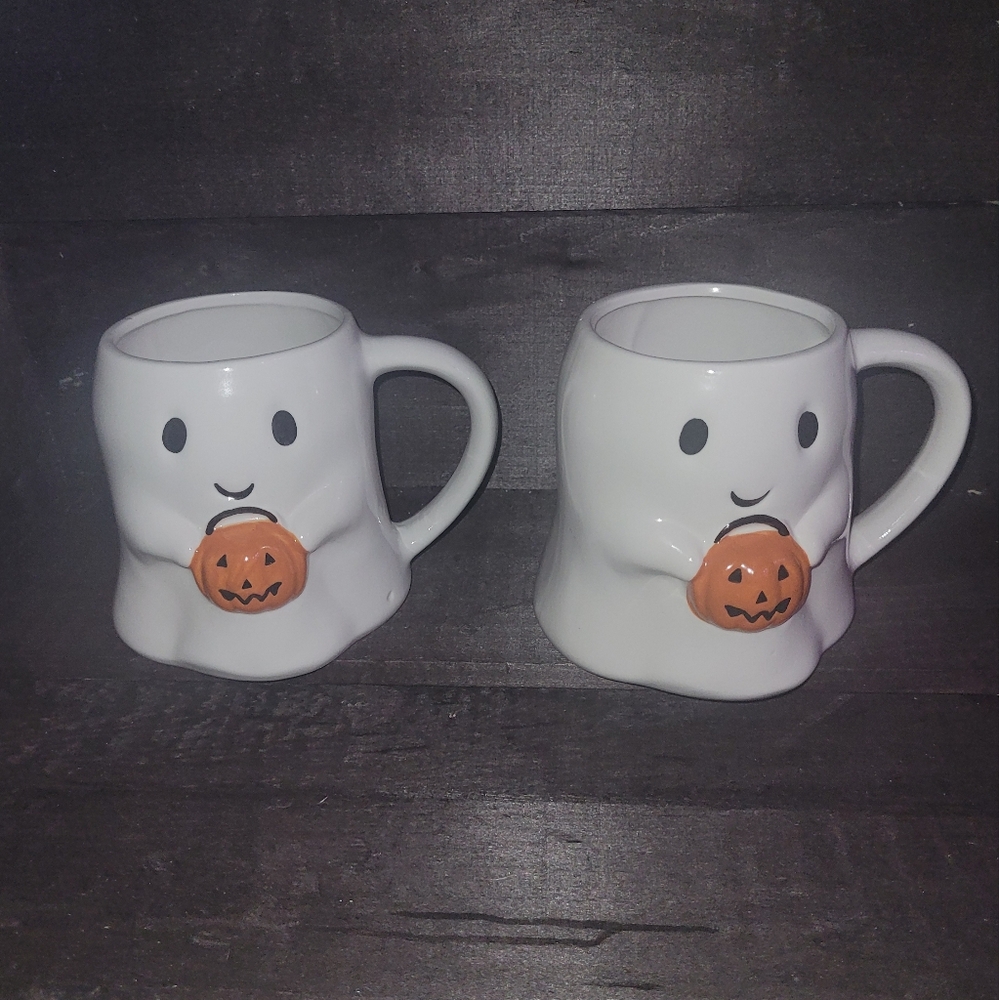 Cracker Barrel ghost MUGS *2*